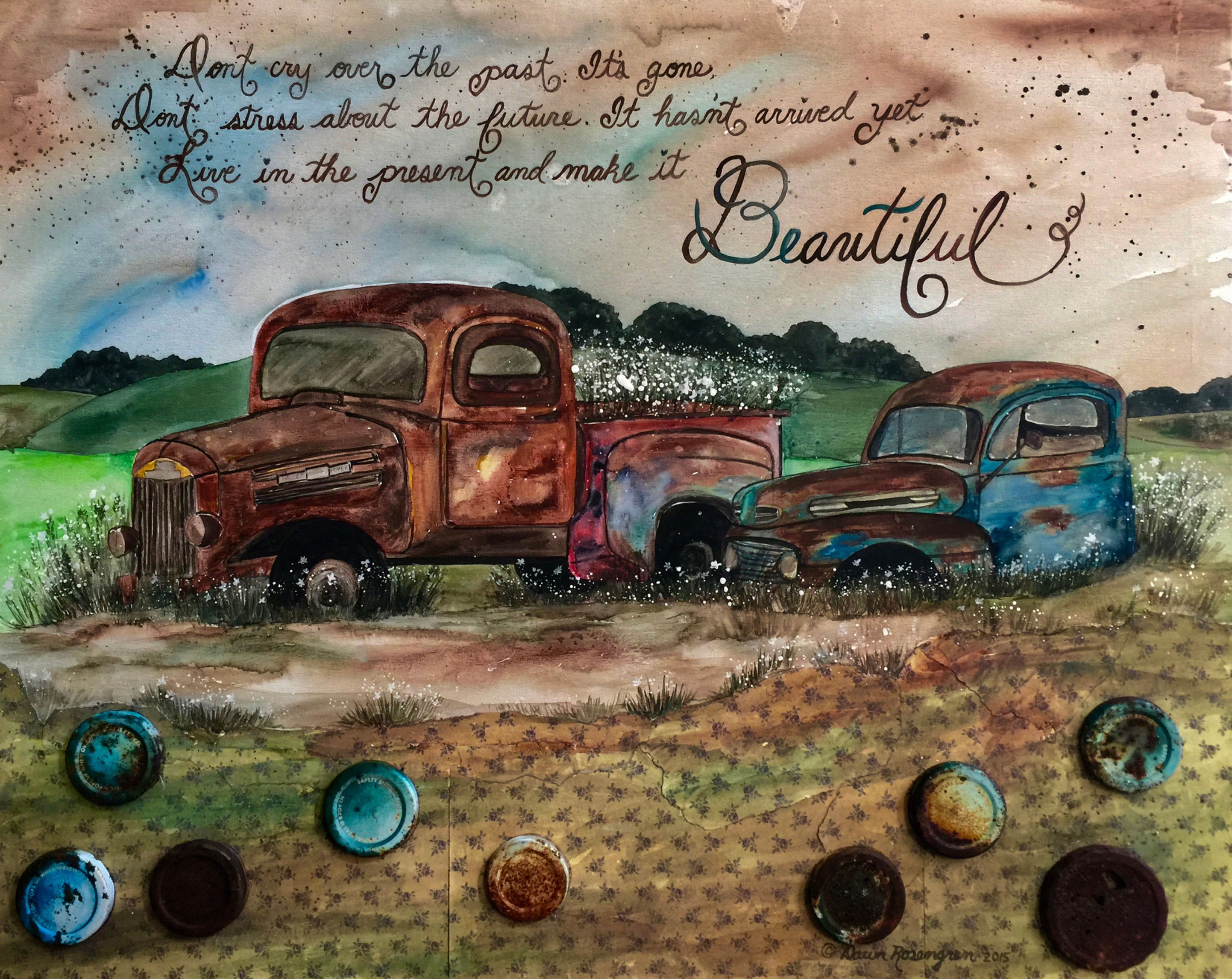 8x10 Print on Watercolor Paper