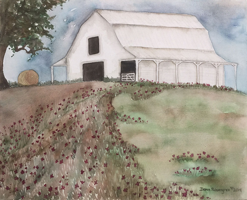 8x10 Print on Watercolor Paper