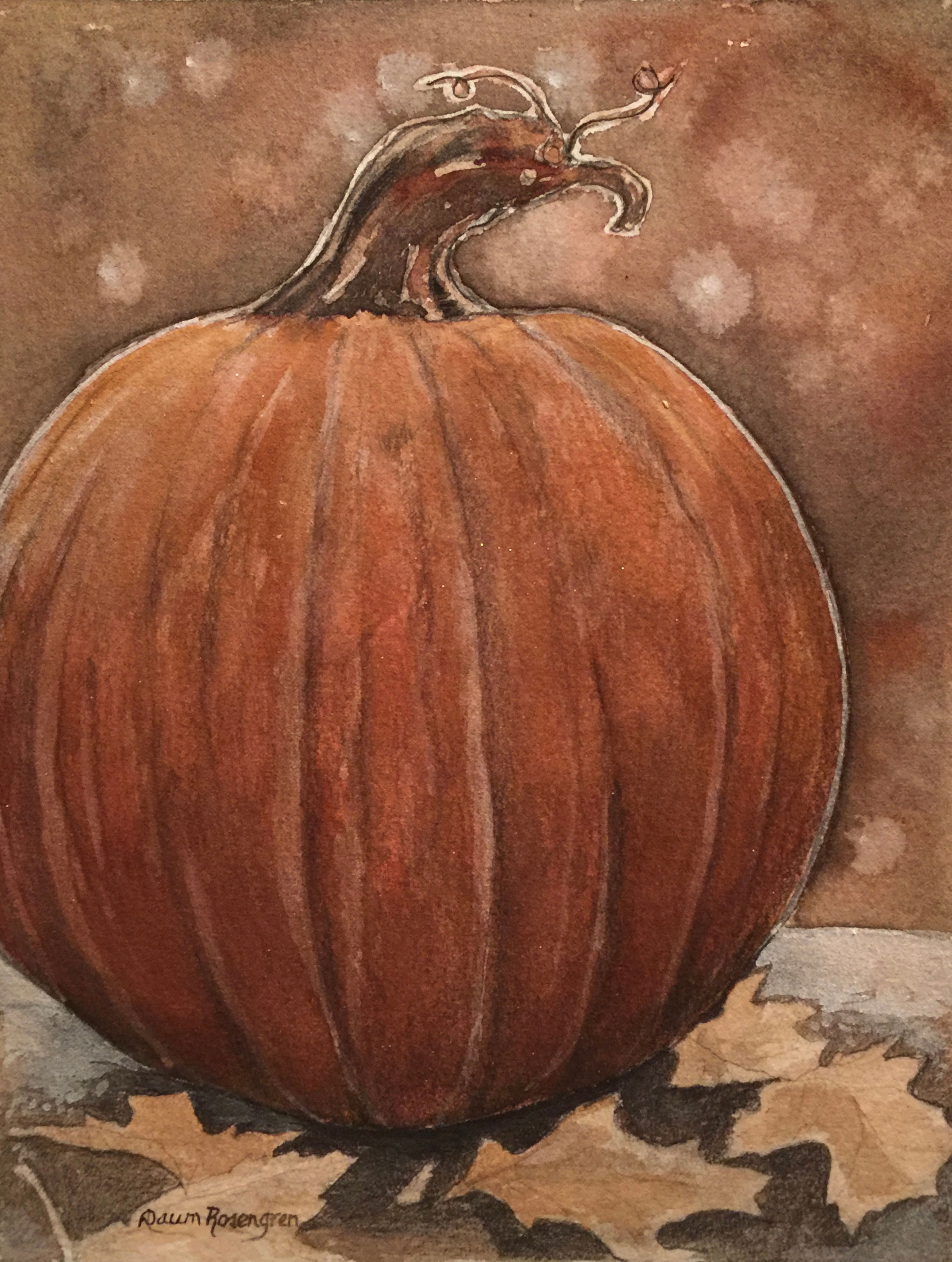 8x10 Print on Watercolor Paper