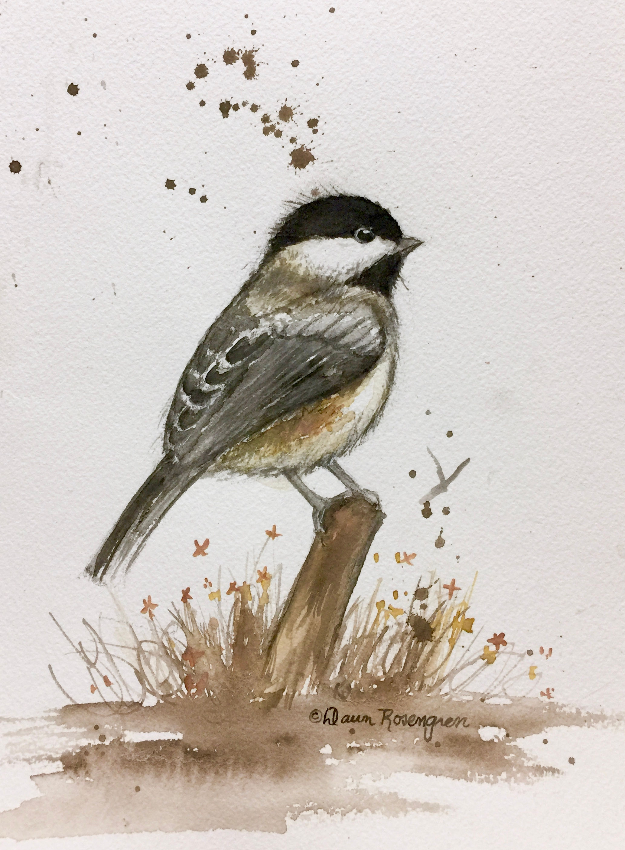 8x10 Print on Watercolor Paper