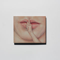 +, acrylique et crayons de couleur sur plaque d'acier, 10 X 12 cm. 2022.jpg