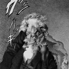 TUDI DELIGNE, Etude pour le portrait de M.Bertin, Ingres, 2022, graphite sur papier, 42x50