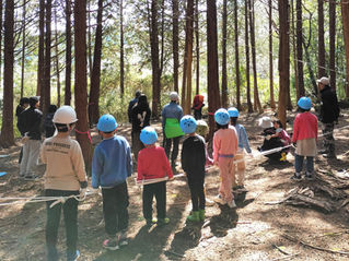 みんなで木を切ろう!~好きなものを作ってみよう