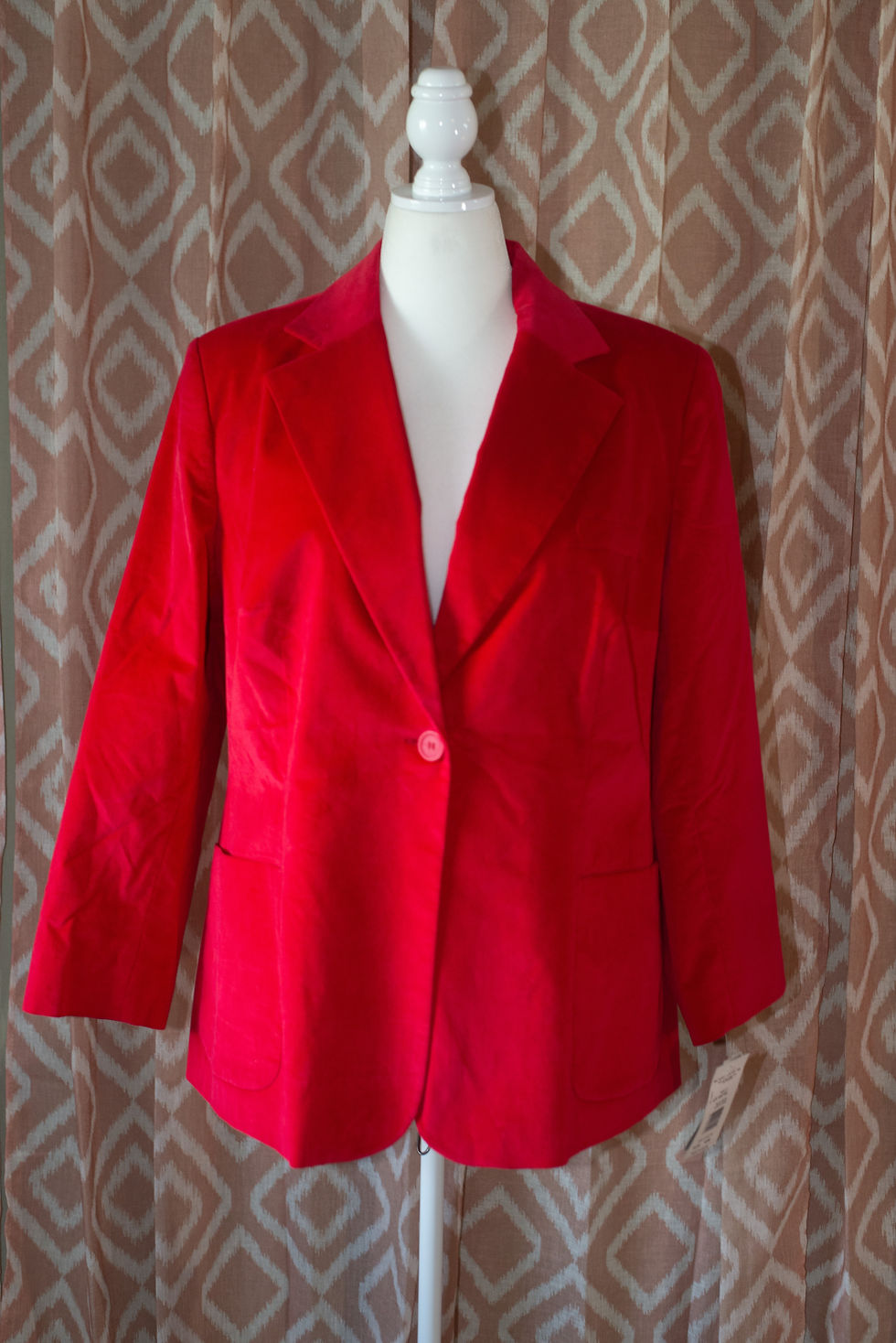 Thumbnail: Harve Benard by Benard Holtzman Red Blazer