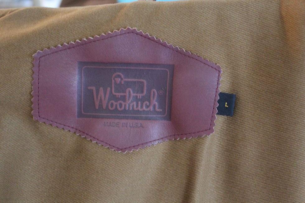 Thumbnail: Vintage Woolrich Overcoat