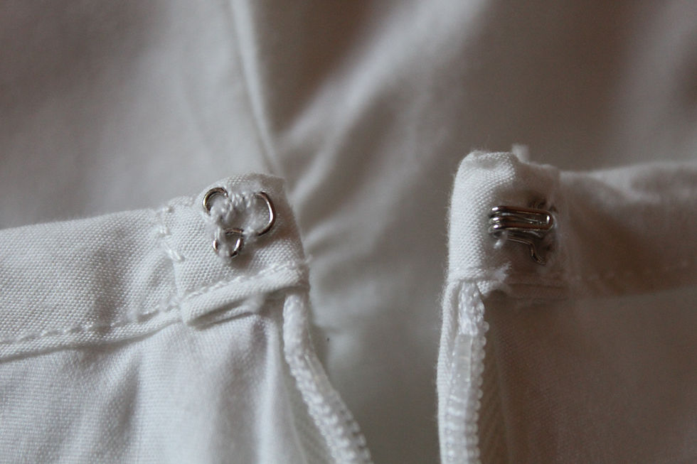 Thumbnail: George PXR White Embroided Skirt