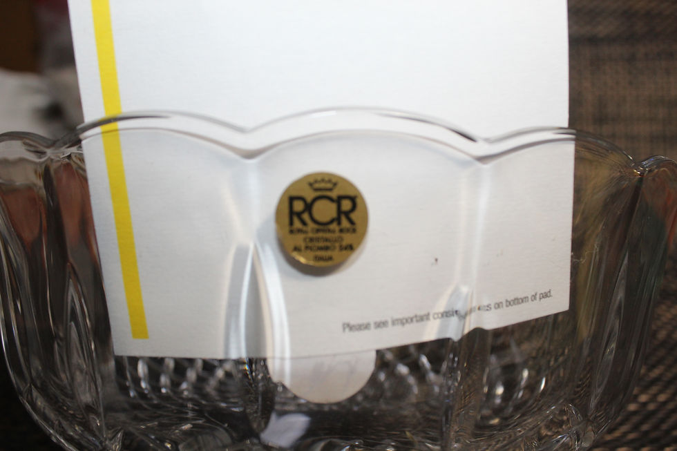 Thumbnail: Vintage Royal Crystal Rock Bowl (RCR)