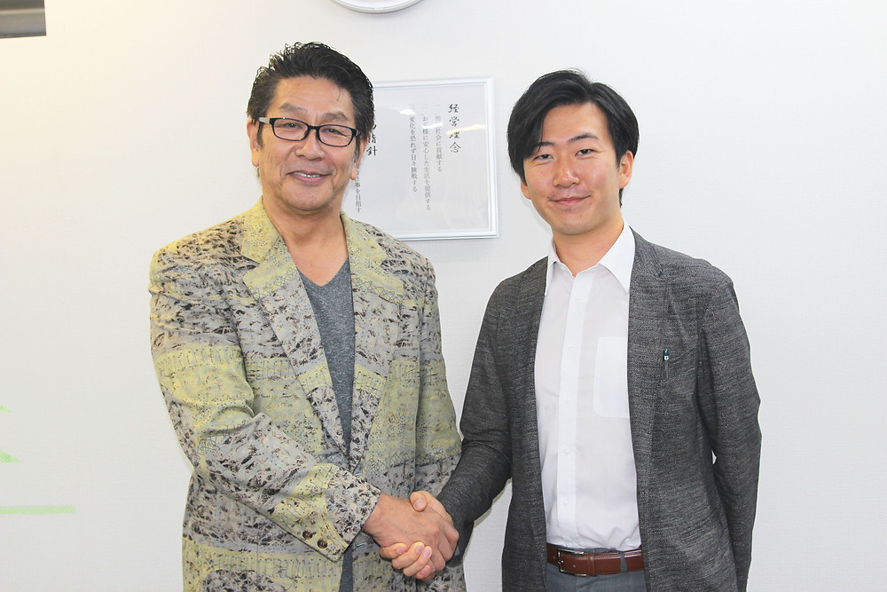 俳優 野村将希さんがshake Handsに来訪