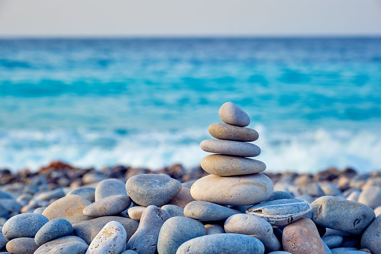 Picture of zen rocks near beach | psychiatric medicine | psychiatric medication managment in Fort Lauderdale, FL | psychiatric medication management in Coral Springs, FL | psychiatric nurse practitioner | psychiatric medicine management | 33301 | 33316 | 33308 | 33073 | 33076