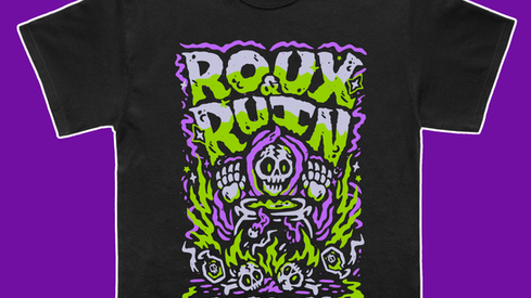 Roux & Records Label Tee