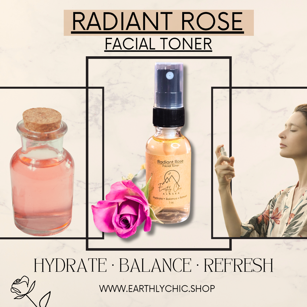 Radiant Rose Face Toner 1 oz