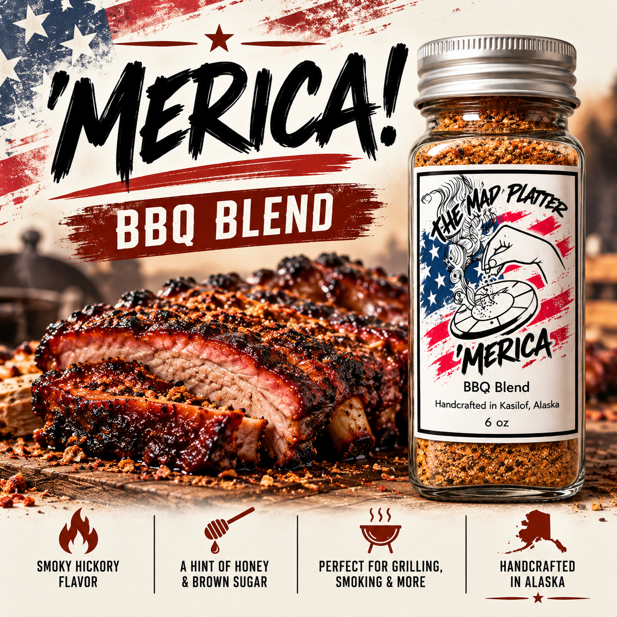 'MERICA | BBQ SEASONING BLEND