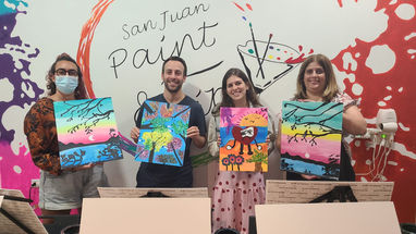 San Juan sip and paint 
