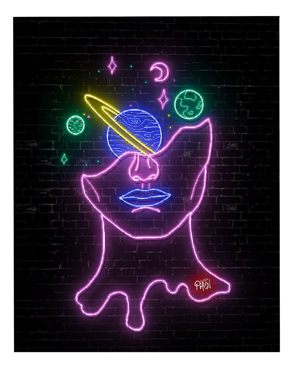 NEON Paint Class Gift Certificate