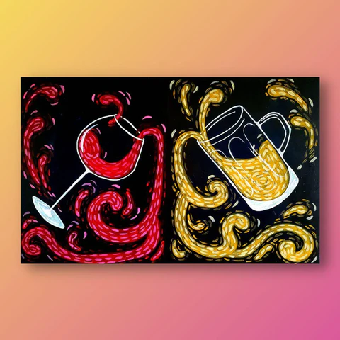 $45 Paint Pintura Class