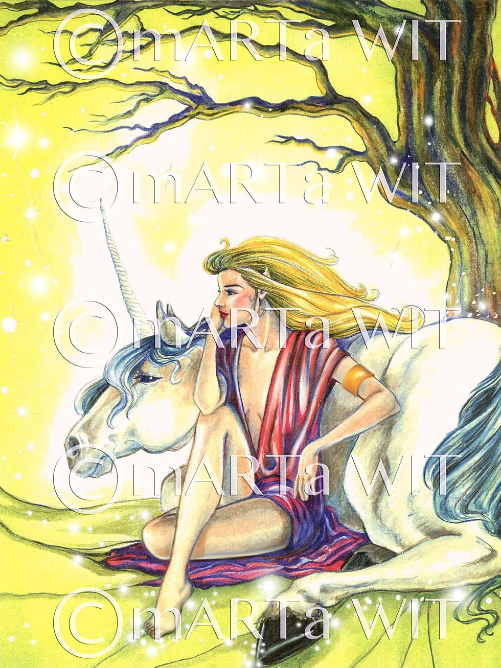 Resting Unicorn