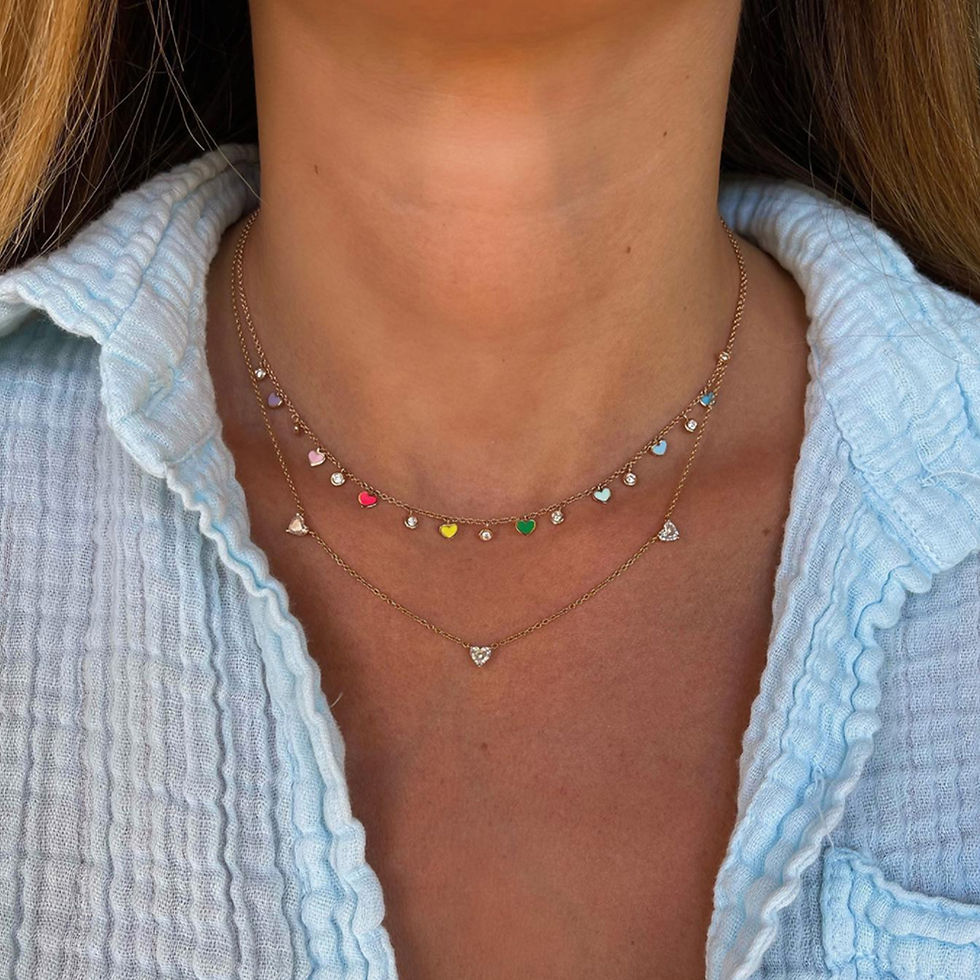 Thumbnail: Whispering Hearts Necklace