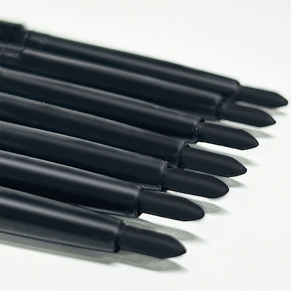 Thumbnail: 5-Pack Waterproof & Sweat-Proof Black Eyeliner Pencil -Long-Lasting, Smudge-Proo