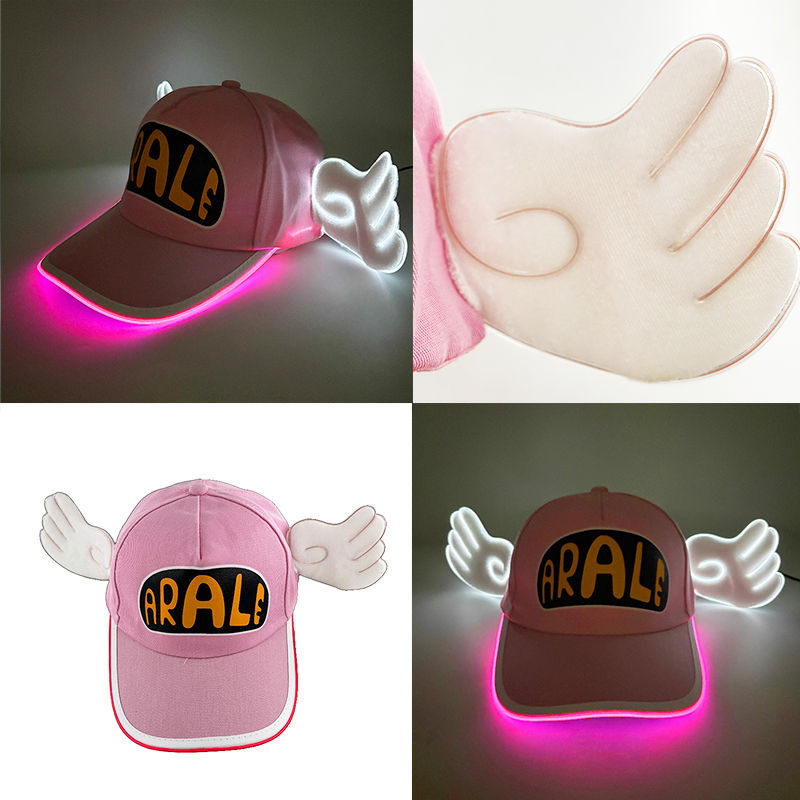 Thumbnail: LED Light up Baseball Hat Flashing Glow Rave Party Cap luminous hat for Women Me