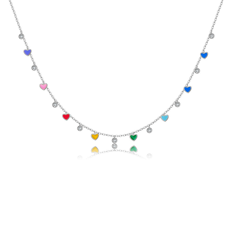 Thumbnail: Whispering Hearts Necklace