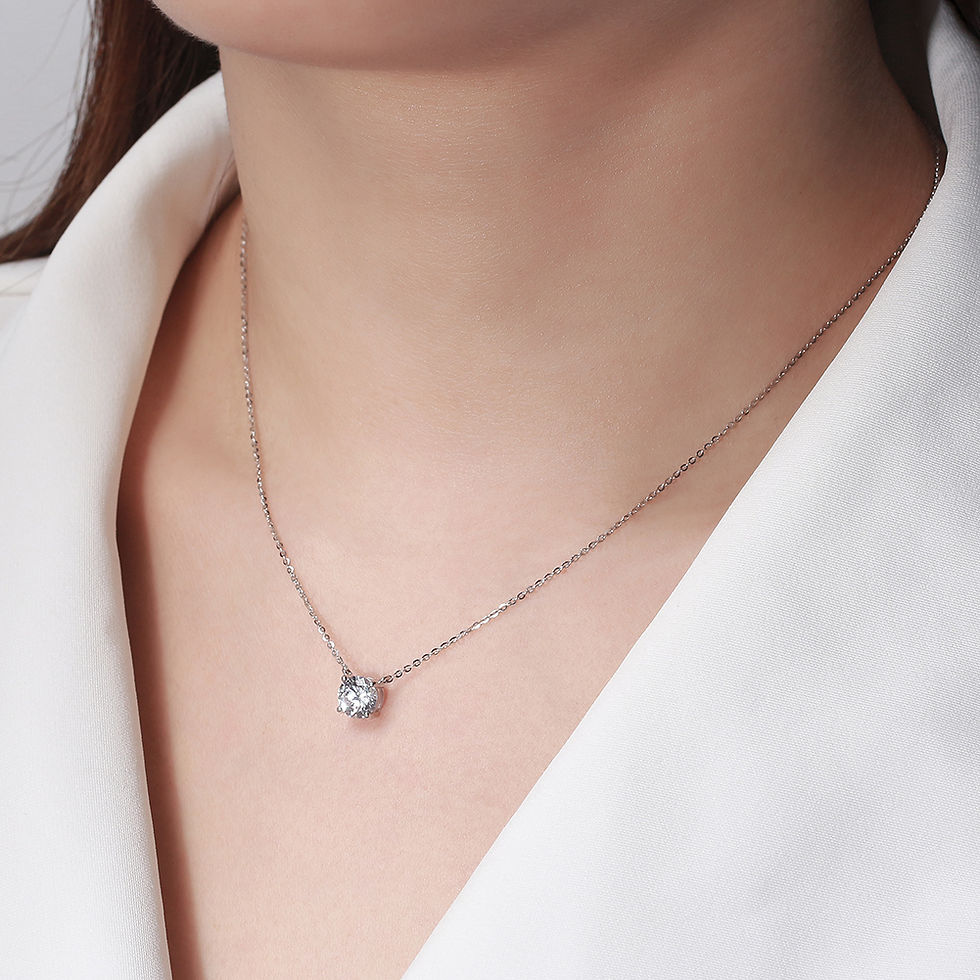 Thumbnail: Aurora Solitaire Pendant
