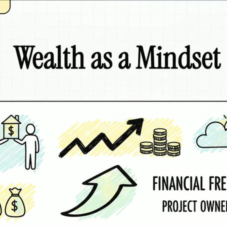 A video explain the mental aspects of wealth creation.