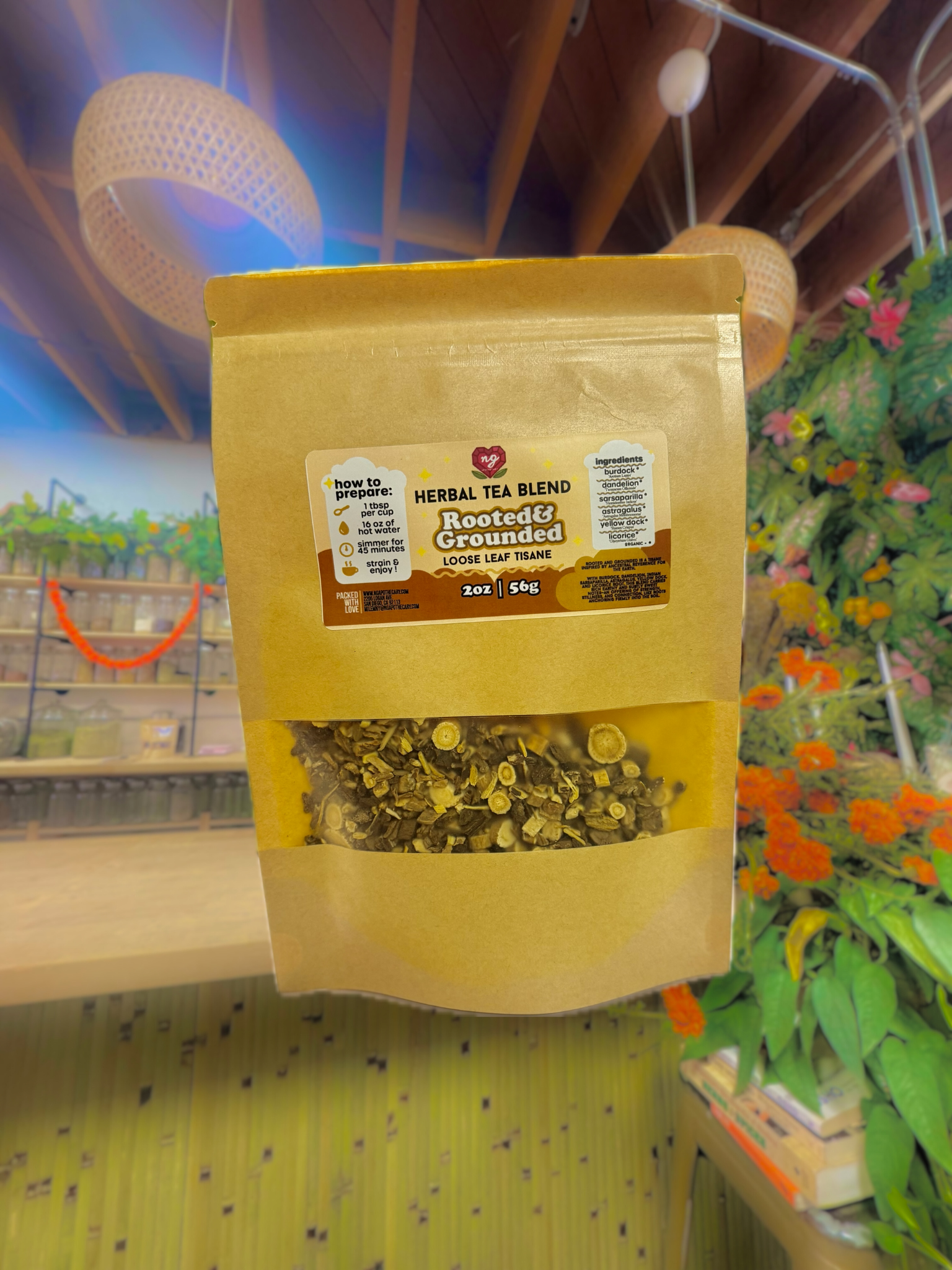 Rooted & Grounded Herbal Decoction Blend