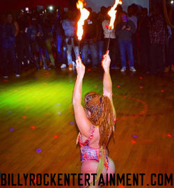 Striptease Fire Shows are Topnotch Entertainment, and Venus Puts on the Best Fire Shows in all of Co