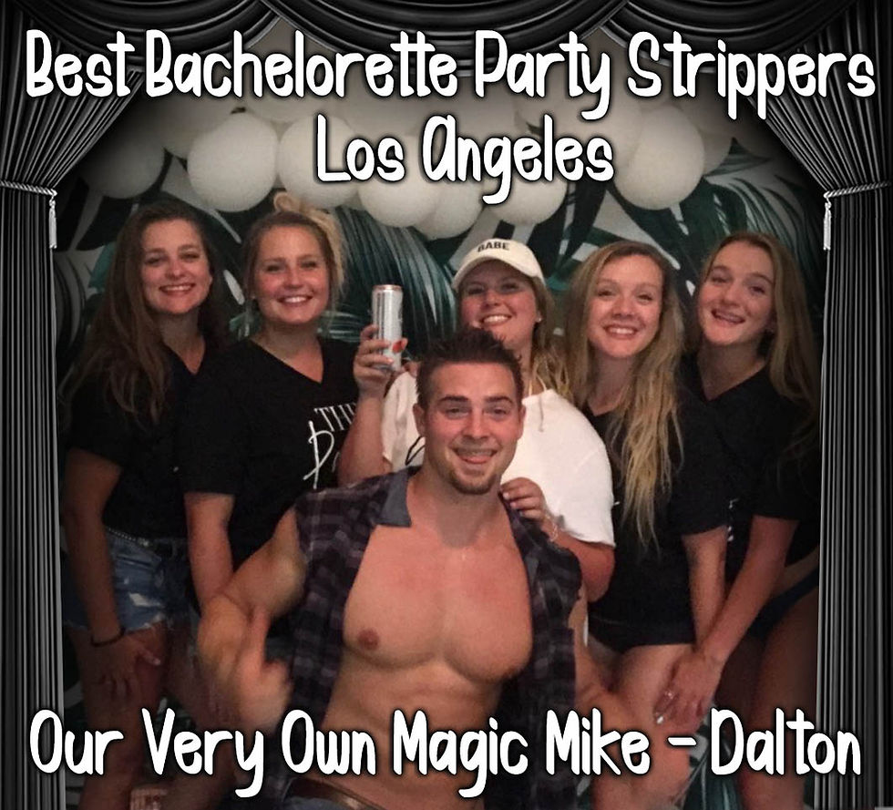 White male stripper Los Angeles for bachelorette party