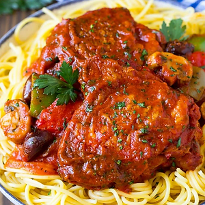 Chicken Cacciatore Entree