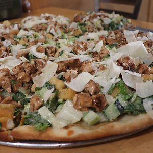 Caesar Grilled Chicken Pizza