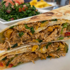 Grilled Chicken Pita Wrap