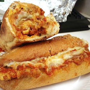 Chicken Cutlet Parmigiana Sandwich