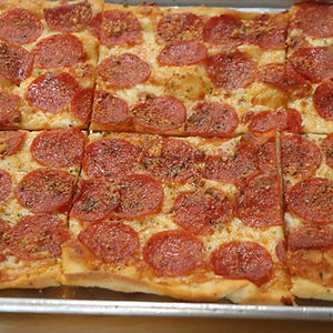 Grandma Pepperoni Pizza