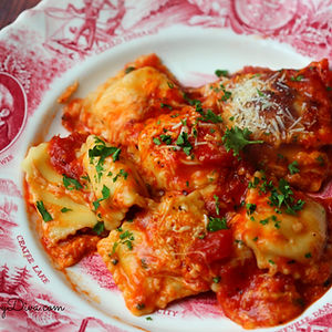 Baked Ravioli Pasta