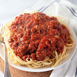 Meat Sauce Pasta