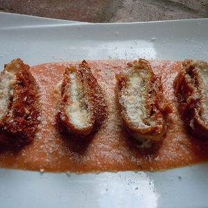 Eggplant Rollatini (In Vodka Sauce)