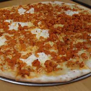 Caesar Buffalo Chicken Pizza