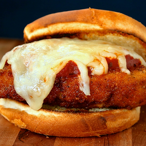 Buffalo Chicken Parmigiana Wedge Sandwich