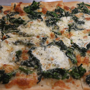 Grandma Broccoli Rabe Pizza