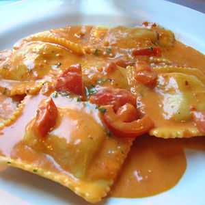 Lobster Ravioli Entree