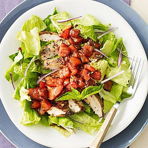 Chicken Cutlet Salad
