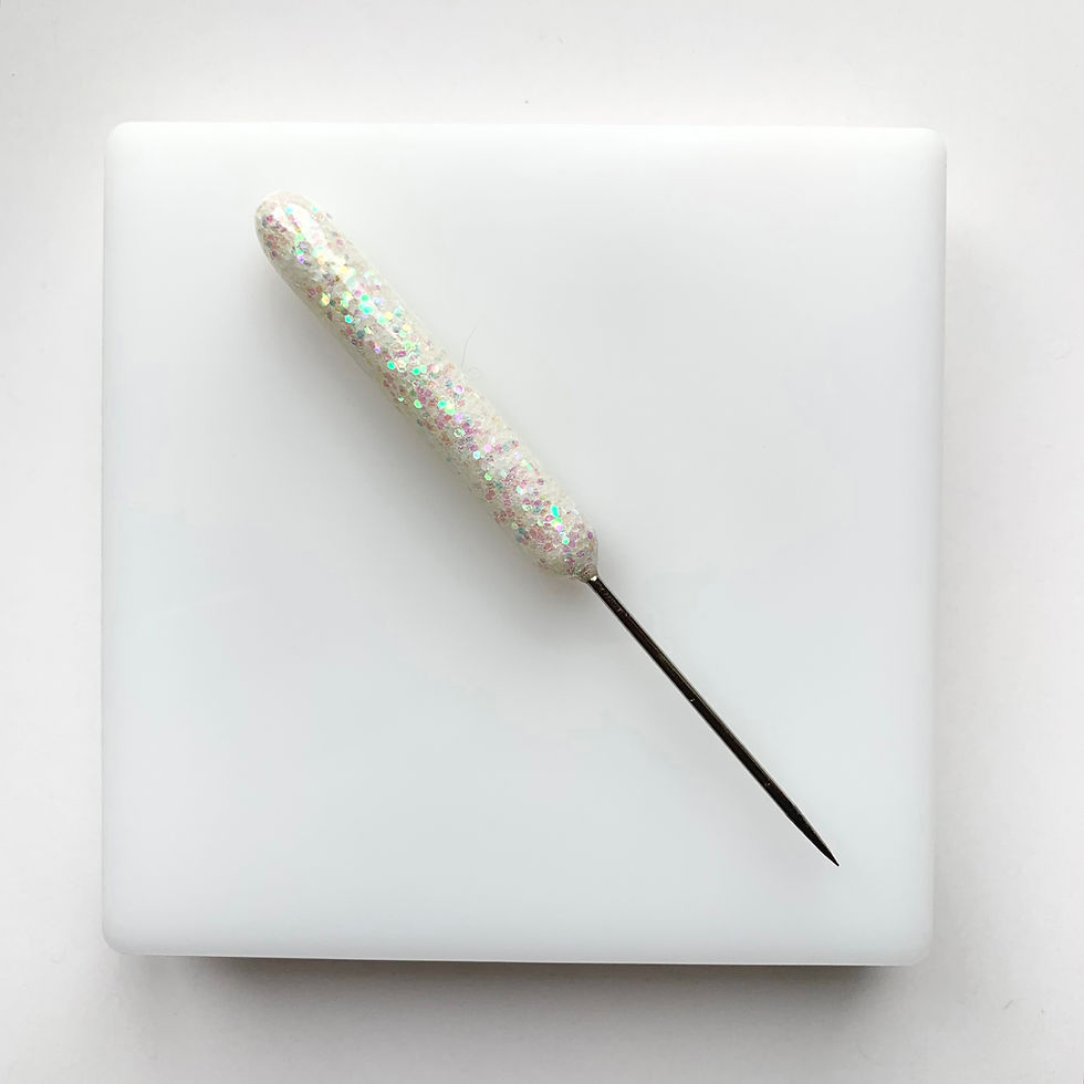 Thumbnail: Mini White Cookie Decorating Turntable