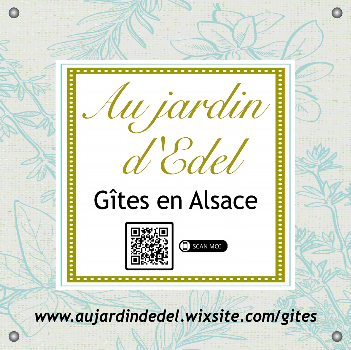Au Jardin d'Edel - Gîte Edelgreen
