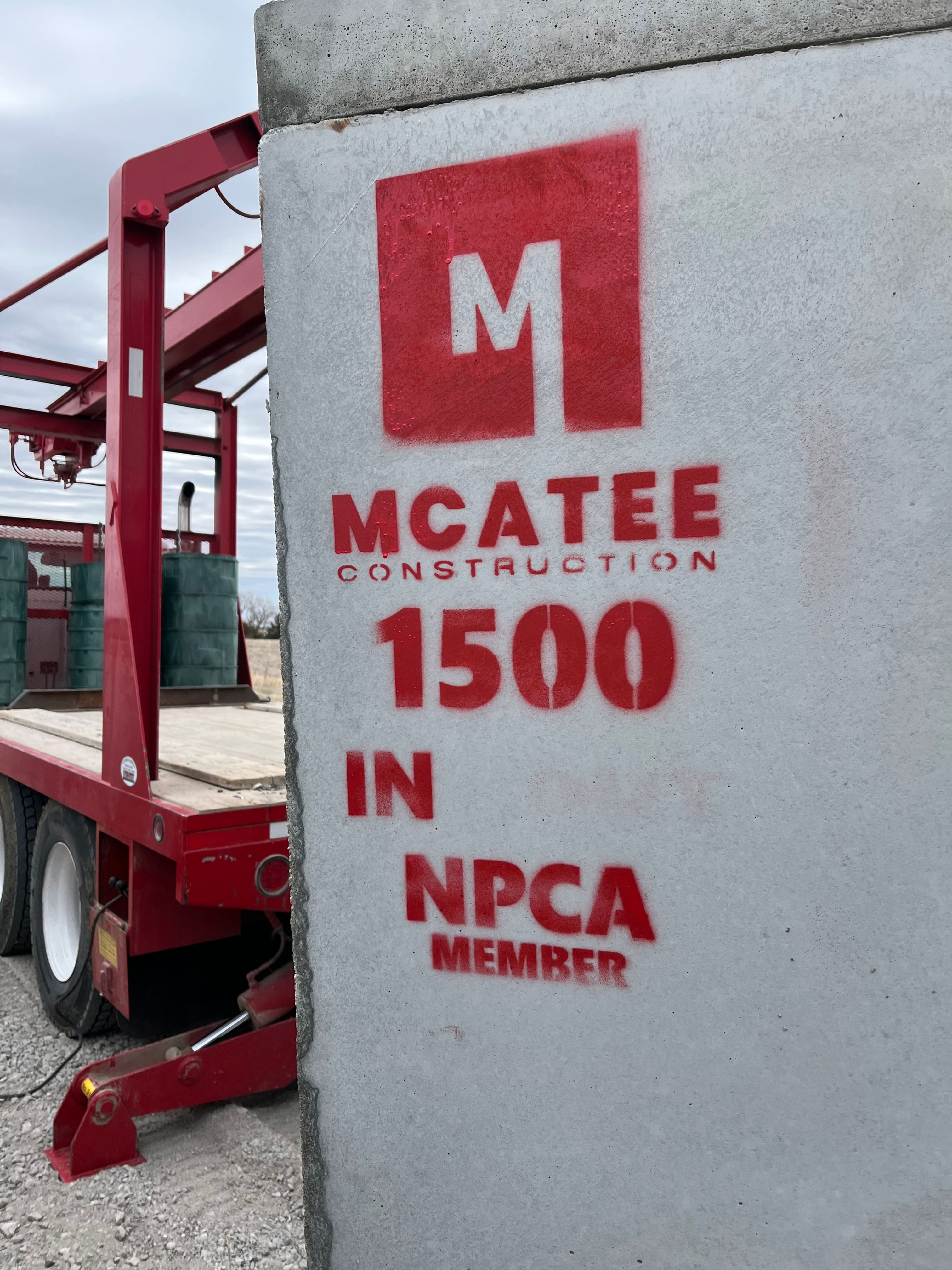 1500 Gallon Grease Trap