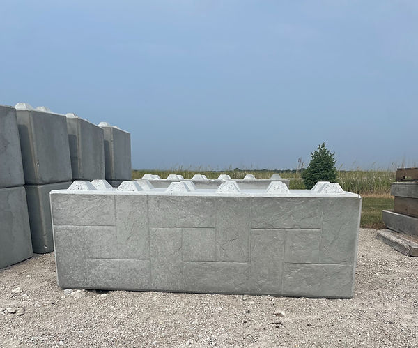 precast concrete block