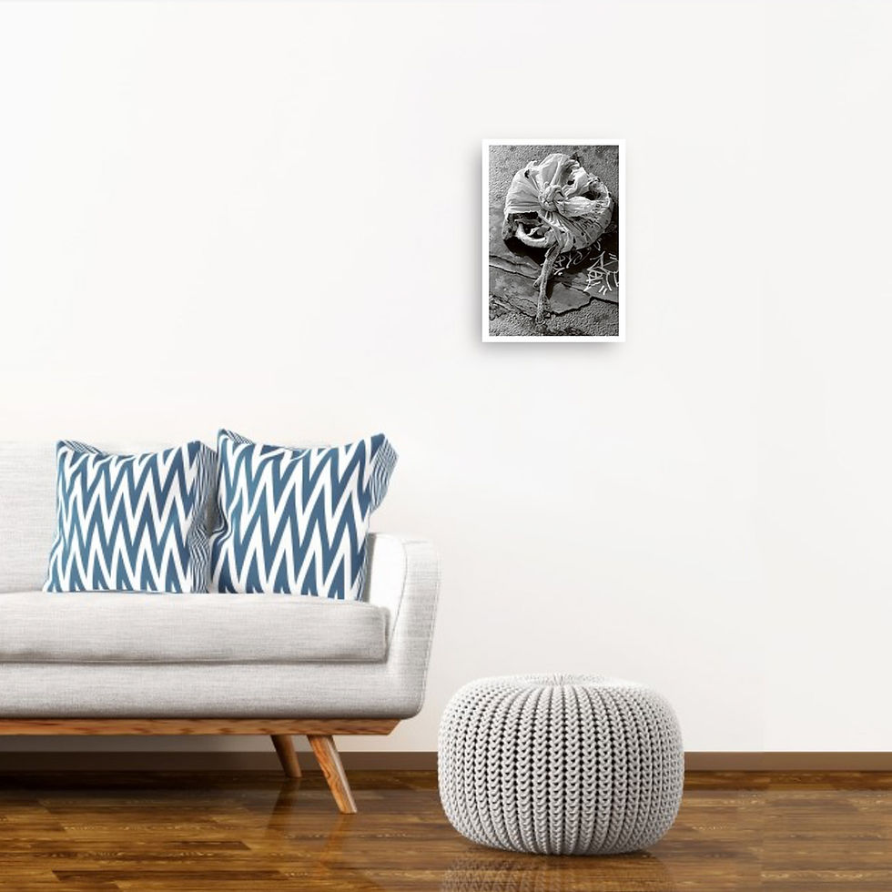 Thumbnail: Bag o' Fish by David Babaian. Archival Giclée print on 310gsm Hahnemühle German Etching