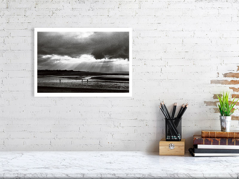 Thumbnail: God Rays by David Babaian. Archival Giclée print on 310gsm Hahnemühle German Etching