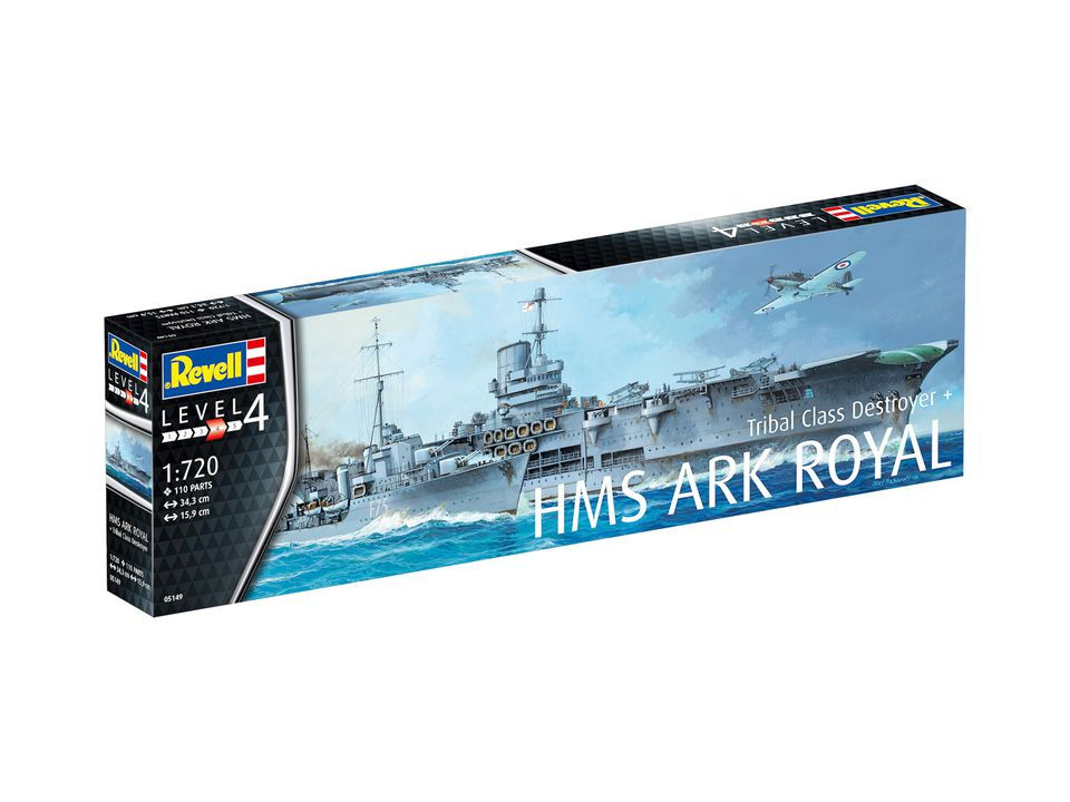 1/720 | HMS Ark Royal & Tribal Class Destroyer
