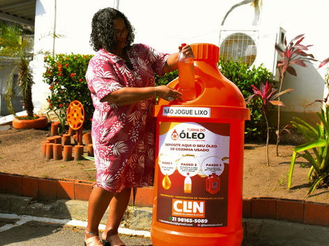 CLIN anuncia novos pontos para descarte de óleo usado